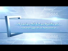 Máquina de purificação de óleo de transformador de alto vácuo com painel de controlo automático