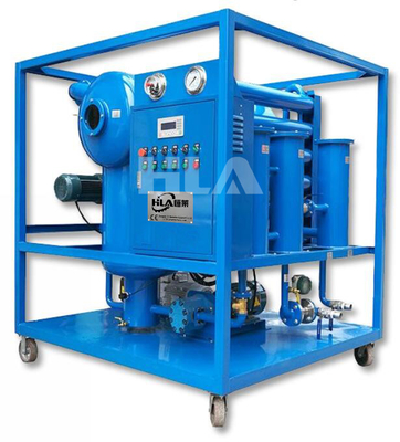 Máquina de purificação de óleo transformador com 50 kW de potência 220V de tensão 0,04MPa de pressão de trabalho