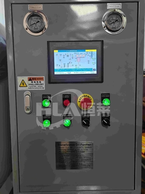 135KW Potência de aquecimento Máquina de purificação de óleo transformadora de aço frio