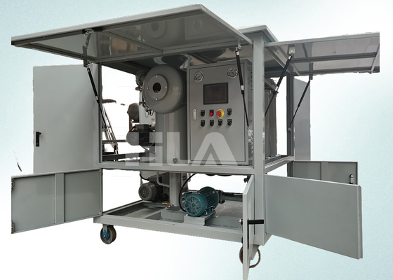 Máquina de filtragem de óleo com transformador de filtro de três etapas com controlo automático PLC