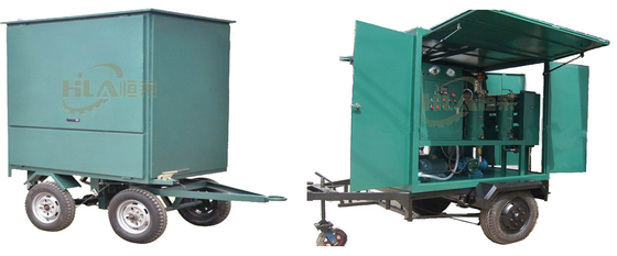 Purificador de óleo móvel industrial com tecnologia avançada de filtragem e capacidade de 100 litros por hora
