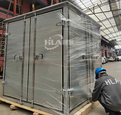 Purificação de óleo a 0,3 MPa de pressão com transformador de óleo e purificação