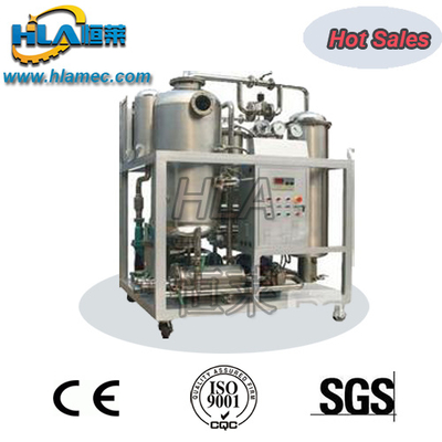 PLC painel de controle automático máquina de purificação de óleo de cozinha para operação manual automática e conforme pedido do cliente