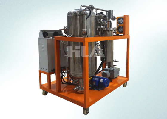 PLC painel de controle automático máquina de purificação de óleo de cozinha para operação manual automática e conforme pedido do cliente