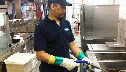 Purificador de óleo de cozinha avançado para limpeza NAS 6o grau e DSF10-300