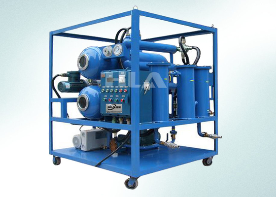Máquina de purificação de óleo transformador de 220V/380V/400V com alta resistência dielétrica e remoção do teor de água