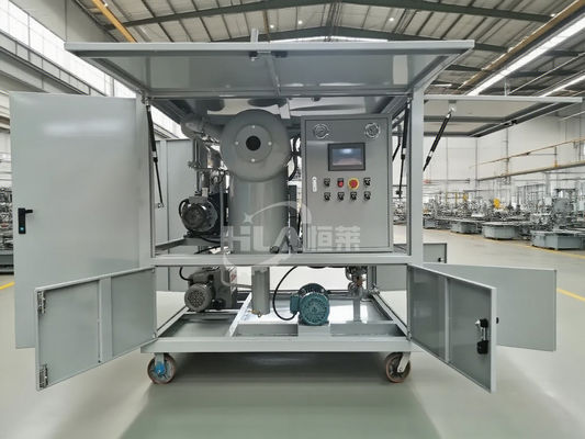 ≤ 0,4 Mpa Purificador de óleo móvel para carga pesada Intervalo de temperatura 20-80C Modo automático de operação manual