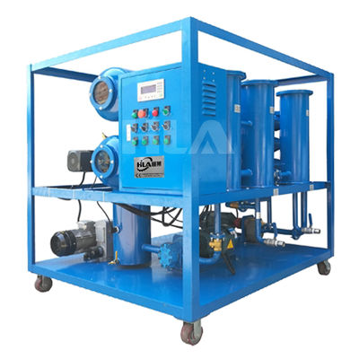 Purificador de óleo móvel de operação manual automática com partículas de filtragem ≥ 99,5% e ≤ 1 micron de precisão de filtragem