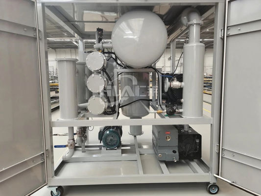 Purificador de Óleo Transformador Grau de Limpeza 6 NAS para Óleo Limpo e Puro