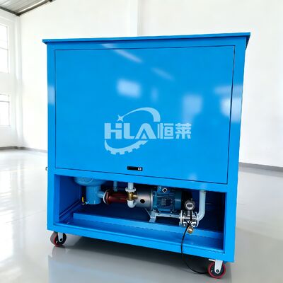 Máquina de Filtração de Óleo para Turbinas de 150 Kg a 1000 kg, oferecendo Valor de Emulsificação em até 15 minutos e Teor de Água em até 10 ppm para Melhor Controle do Óleo