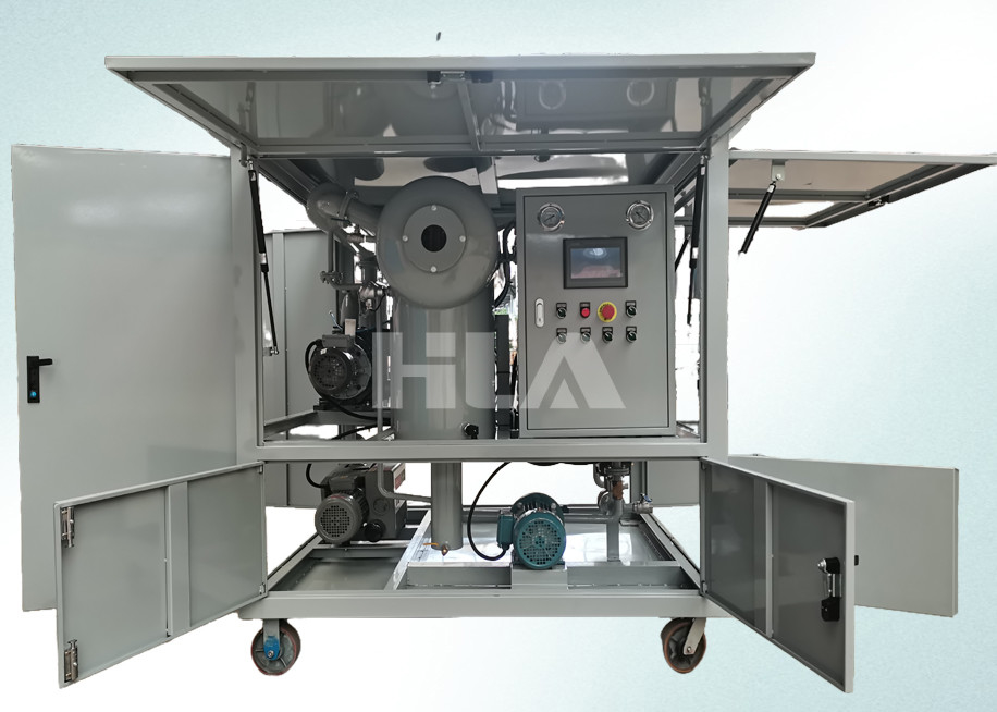 Transformador de controlo PLC Máquina de filtragem de óleo de purificação elétrica Com acessórios