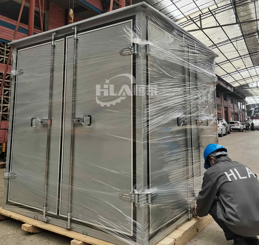 Purificação de óleo a 0,3 MPa de pressão com transformador de óleo e purificação