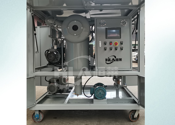 135KW Potência de aquecimento Máquina de purificação de óleo transformadora de aço frio