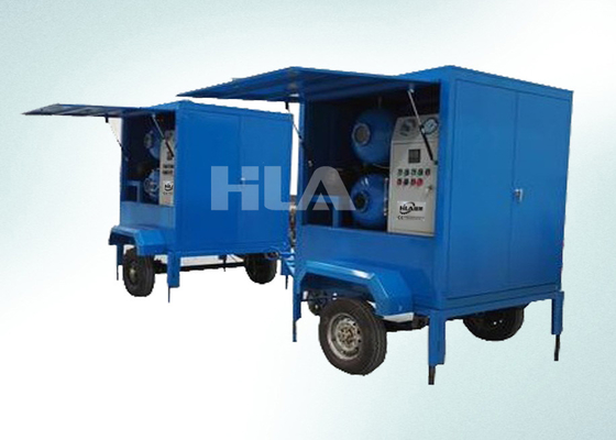 Purificador de óleo móvel do transformador totalmente automático do vácuo para o trabalho exterior