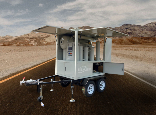 Máquina de purificação de óleo de transformador com coeficiente de resistência à água IP65 com potência de aquecimento de 48 kW