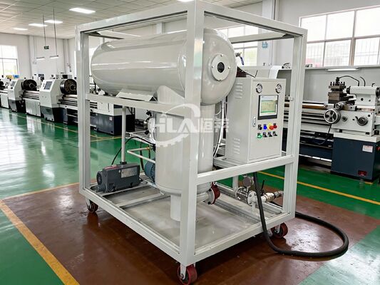 Intervalo de viscosidade do óleo 10-400 CSt Máquina de filtragem de óleo de turbina com valor de degasificação e emulsificação de óleo de turbina inferior a 15min GBF 7305